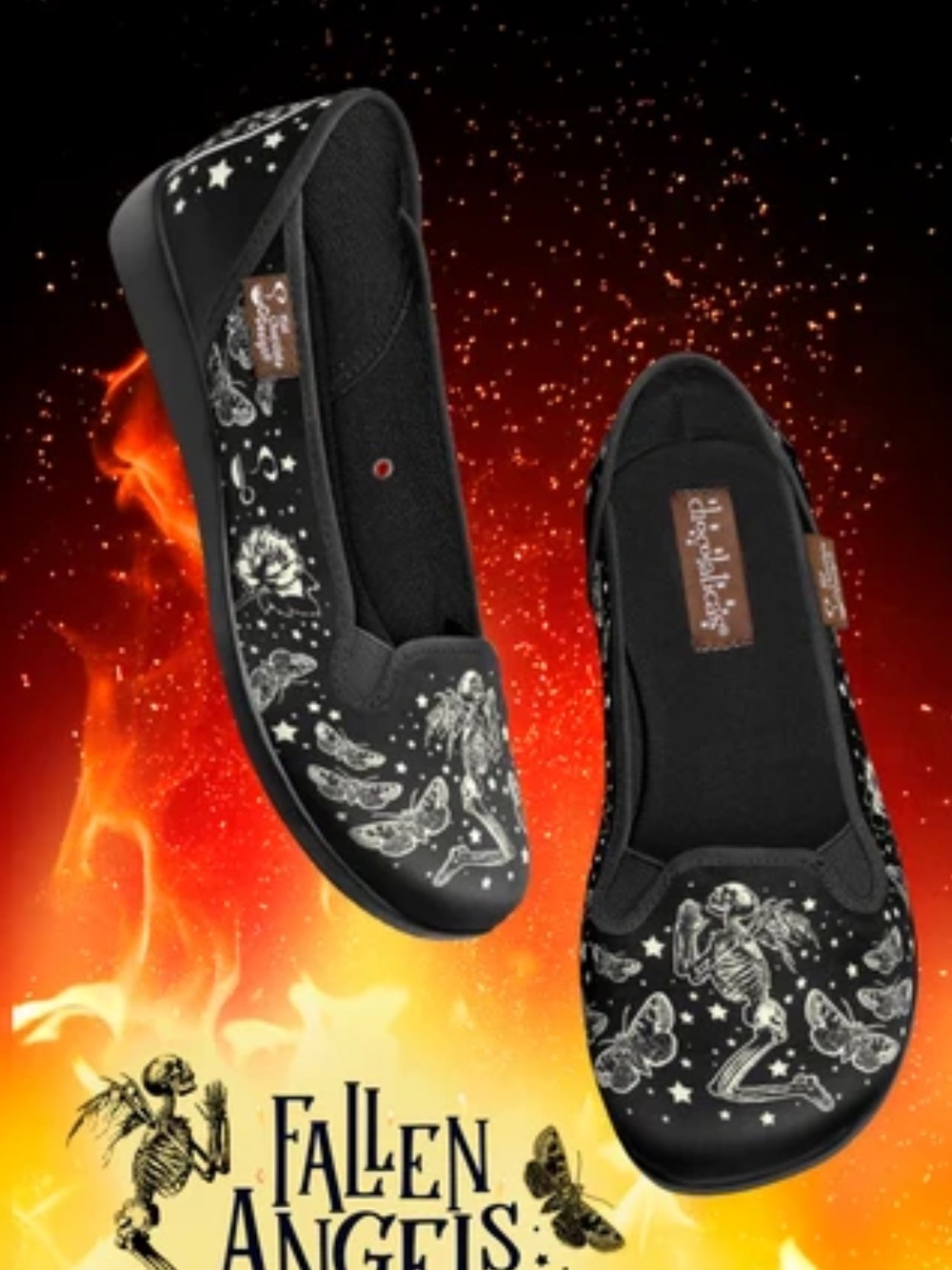 Hot Chocolate Design Chocolaticas Fallen Angels Mary Jane Flat,
Size 9 US, NWT - Picture 5 of 8